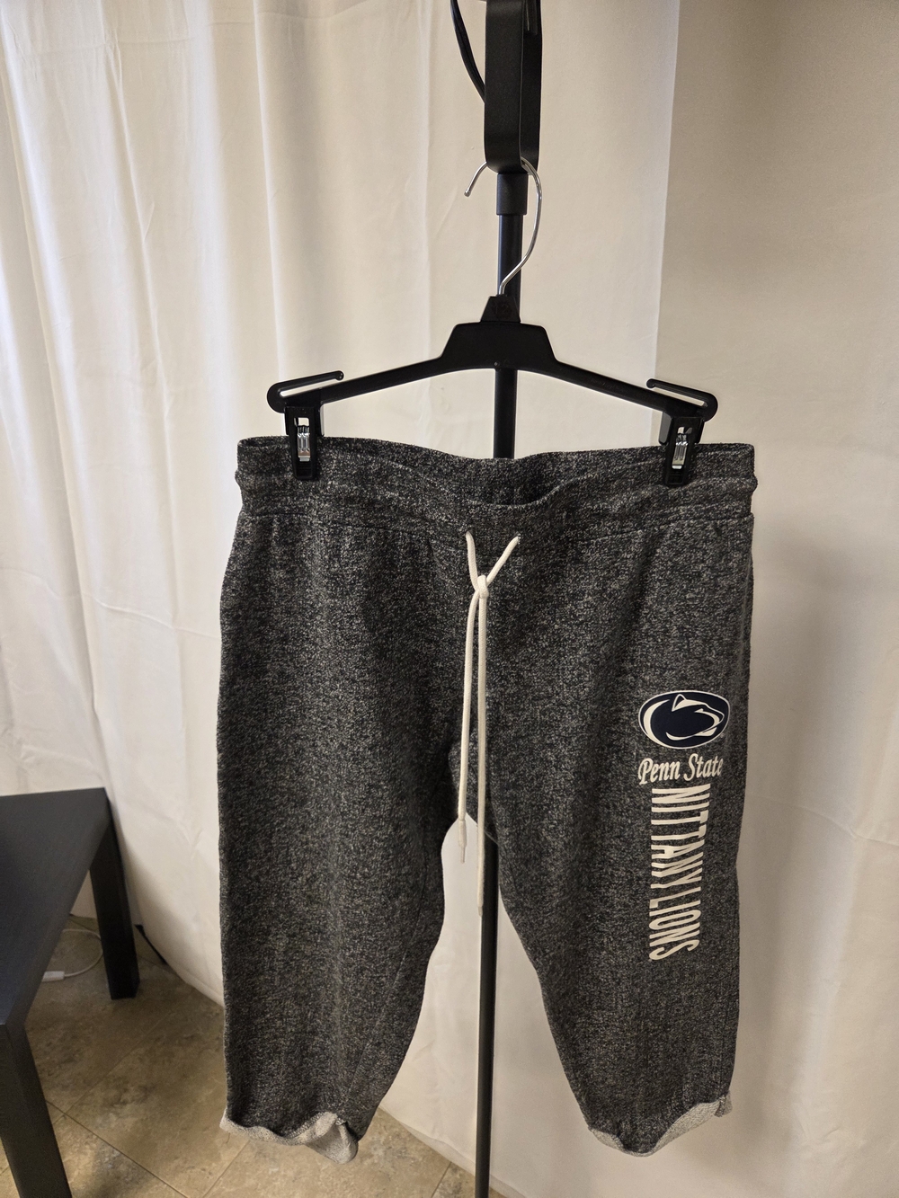 Penn State Women's Gray Capris Sweatpants